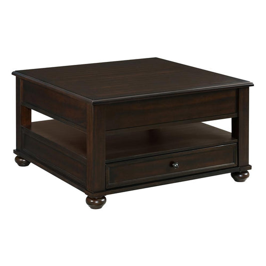 Picket House Furnishings - Chad Square Lift-Top Coffee Table w/ Casters in Cherry - T-15740-5-SCT veiw 1