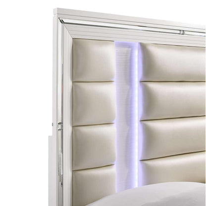 Picket House Furnishings - Charlotte 2-Drawer King Storage Bed in White - TN700KB veiw 5