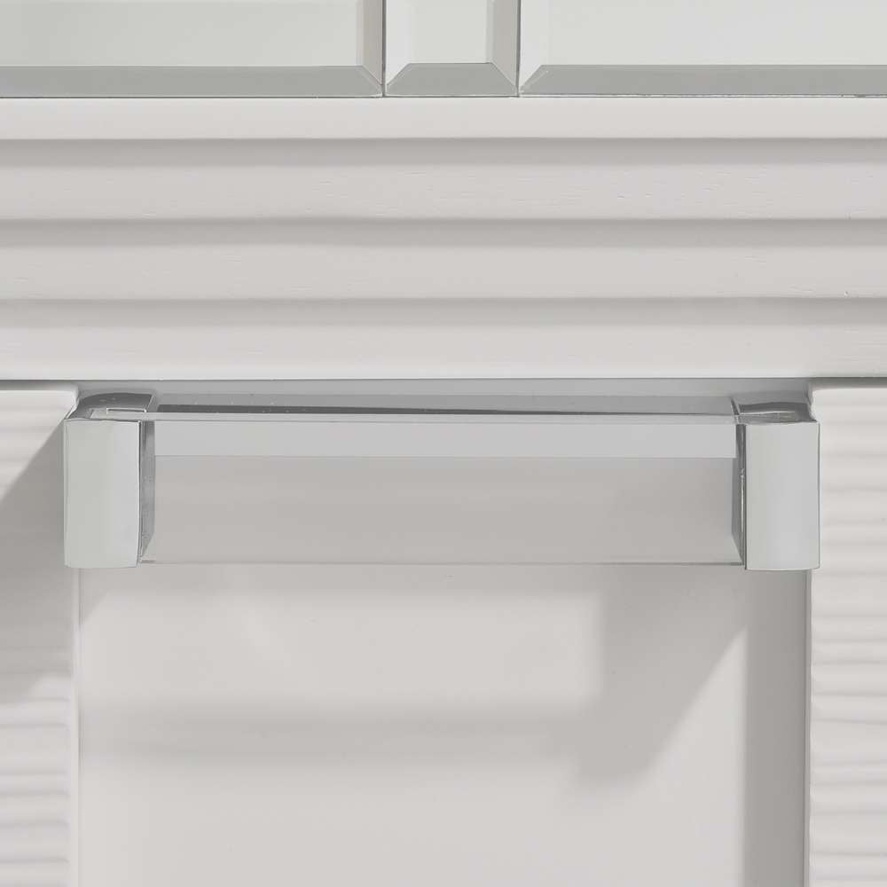 Picket House Furnishings - Charlotte 6-Drawer Dresser w/ Mood Lighting Mirror in White - TN700DRMR veiw 5