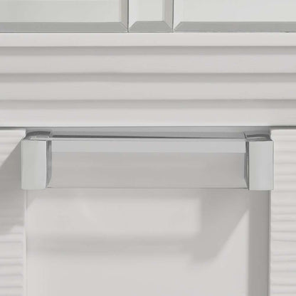Picket House Furnishings - Charlotte Vanity Set with USB in White - TN700VT veiw 6