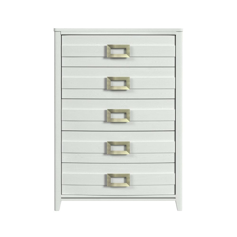Picket House Furnishings -  Chett 5-Drawer Chest in White - B-15990-7-CH view 2