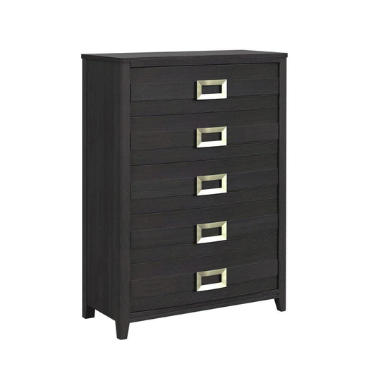 Picket House Furnishings - Chett Queen 3PC Bedroom Set with LED in Black - B-15990-8-QBL-3PC veiw 2