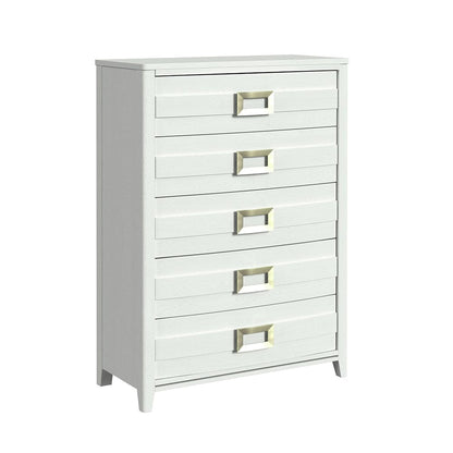 Picket House Furnishings -  Chett Queen 5PC Bedroom Set with LED in White - B-15990-7-QBL-5PC view 4