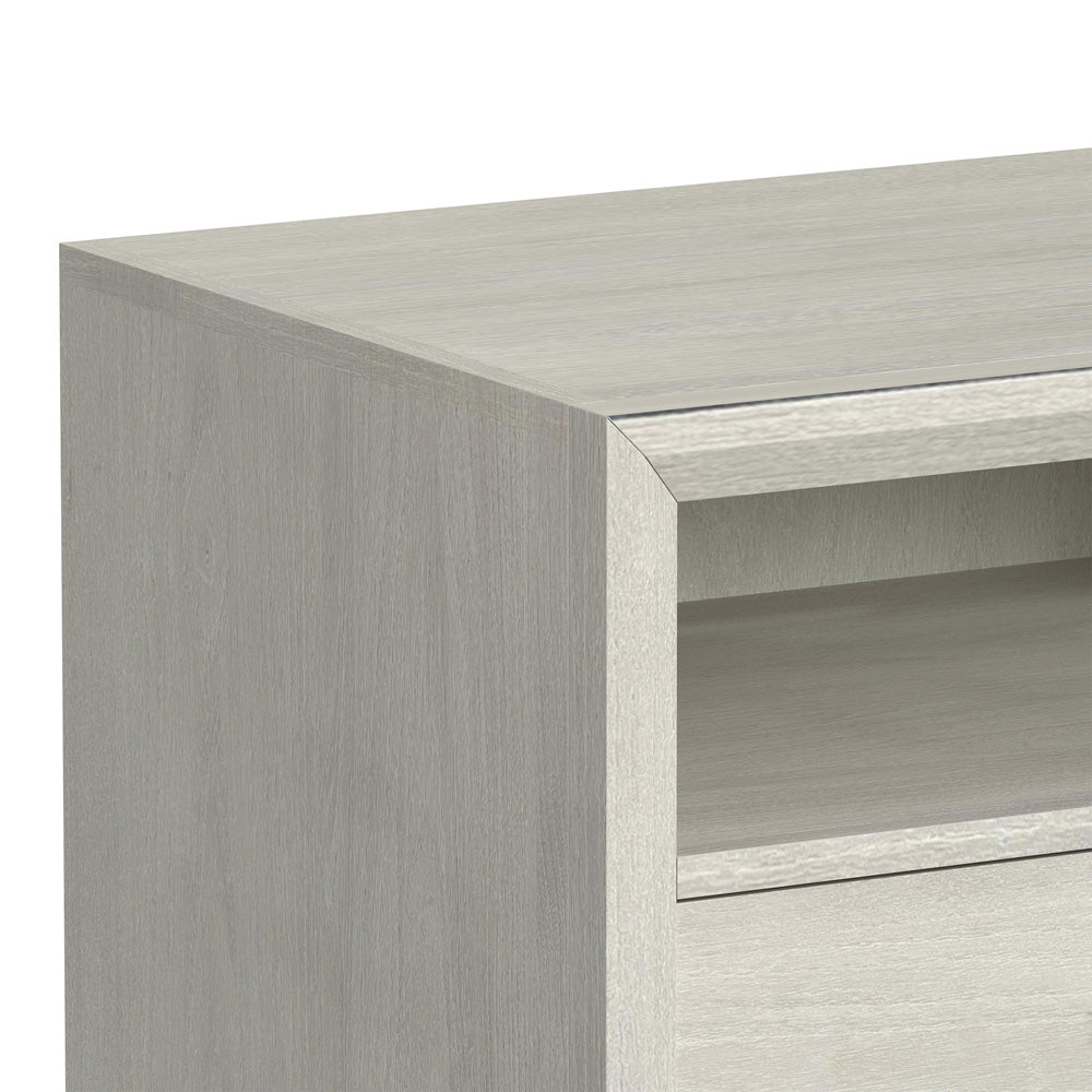 Picket House Furnishings - Clare 71" TV Console without Fireplace Insert in Almond - LA-13000-6-TV1 view 5