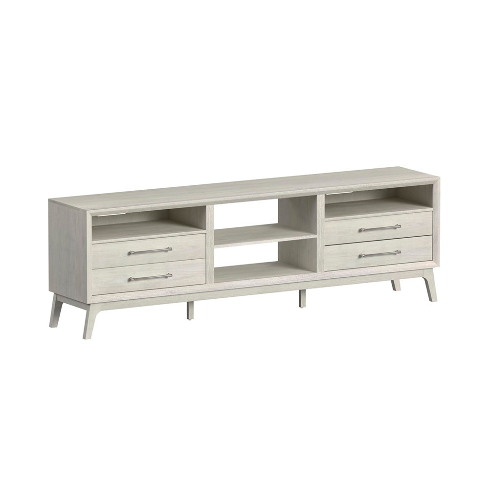 Picket House Furnishings - Clare 82" TV Console without Fireplace Insert in Almond - LA-13000-6-TV3 view 1