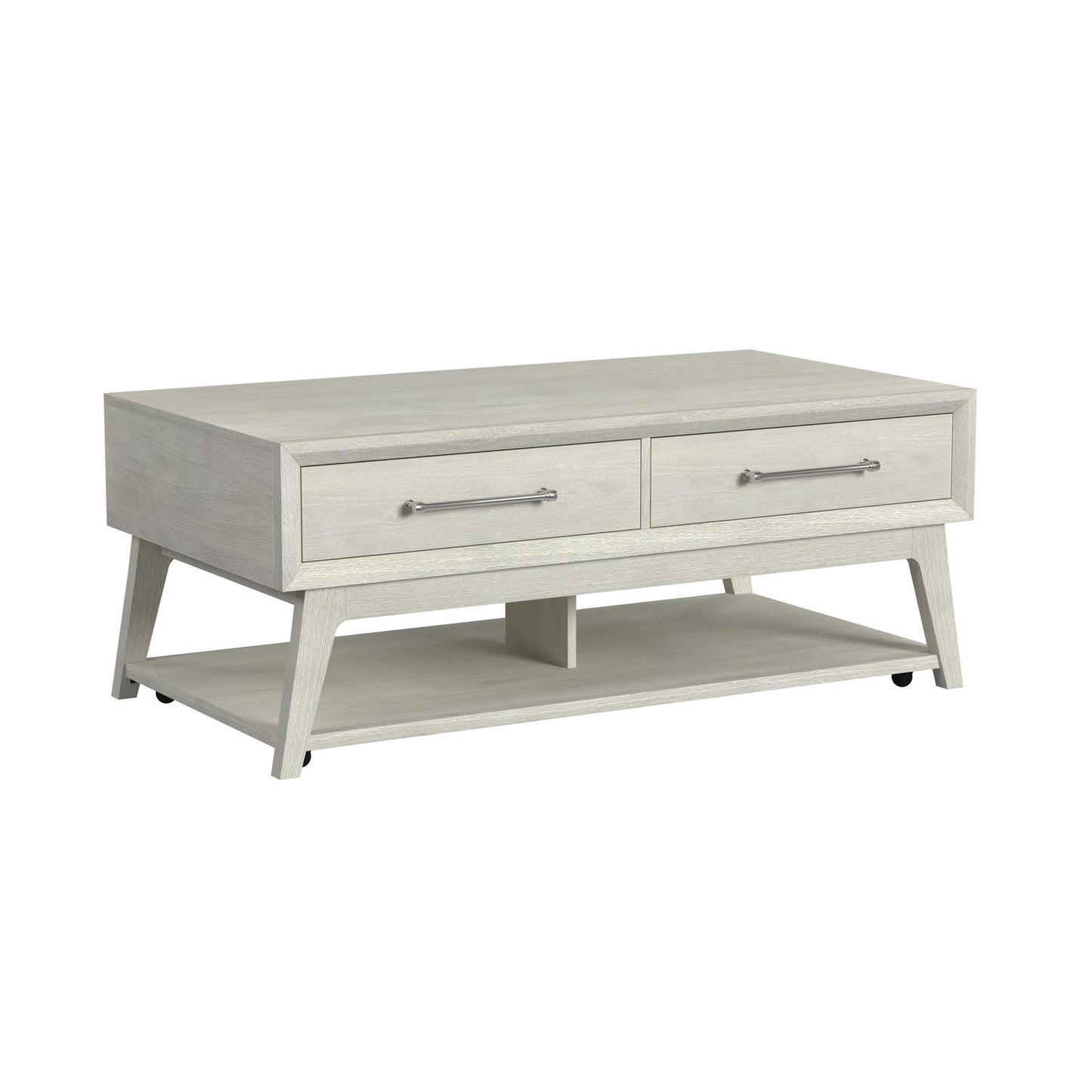 Picket House Furnishings - Clare Coffee Table with Casters in Almond - T-13000-6-CT view 1