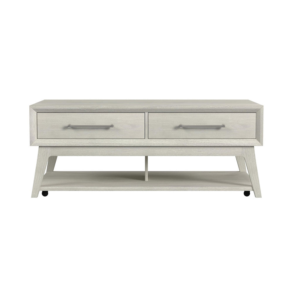 Picket House Furnishings - Clare Coffee Table with Casters in Almond - T-13000-6-CT view 2