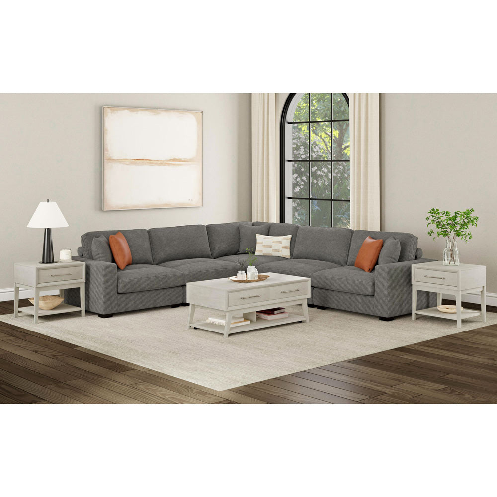 Picket House Furnishings - Clare Coffee Table with Casters in Almond - T-13000-6-CT view 3