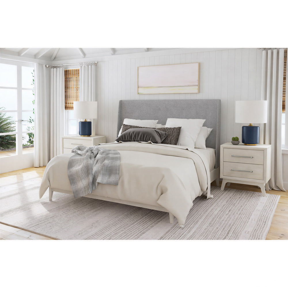 Picket House Furnishings - Clare Full Uph 3PC Bedroom Set in Almond - B-13000-6-FUB-NS2 view 3