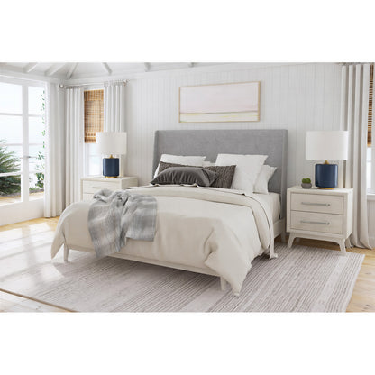 Picket House Furnishings - Clare Full Uph 3PC Bedroom Set in Almond - B-13000-6-FUB-NS2 view 3