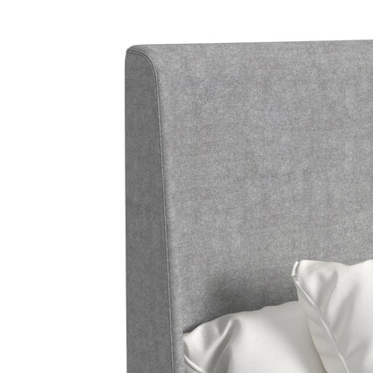 Picket House Furnishings - Clare King Uph 5PC Bedroom Set in Almond - B-13000-6-KUB-NSDRC view 4