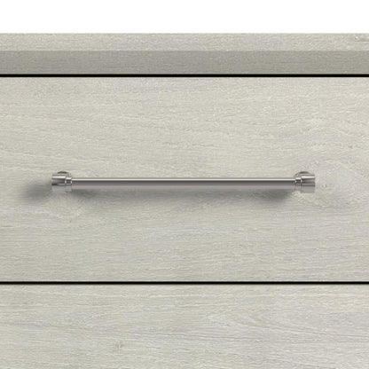Picket House Furnishings - Clare Queen UPH 3PC Bedroom Set with Grey Fabric in Almond - B-13000-6-QUB-3PC veiw 4