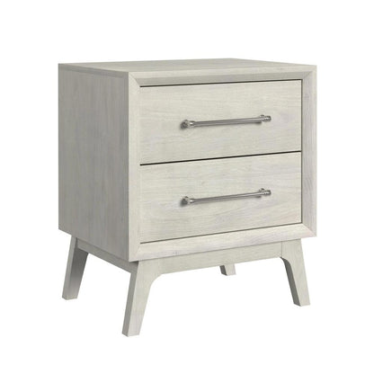 Picket House Furnishings - Clare Queen UPH 5PC Bedroom Set with Grey Fabric in Almond - B-13000-6-QUB-5PC veiw 3