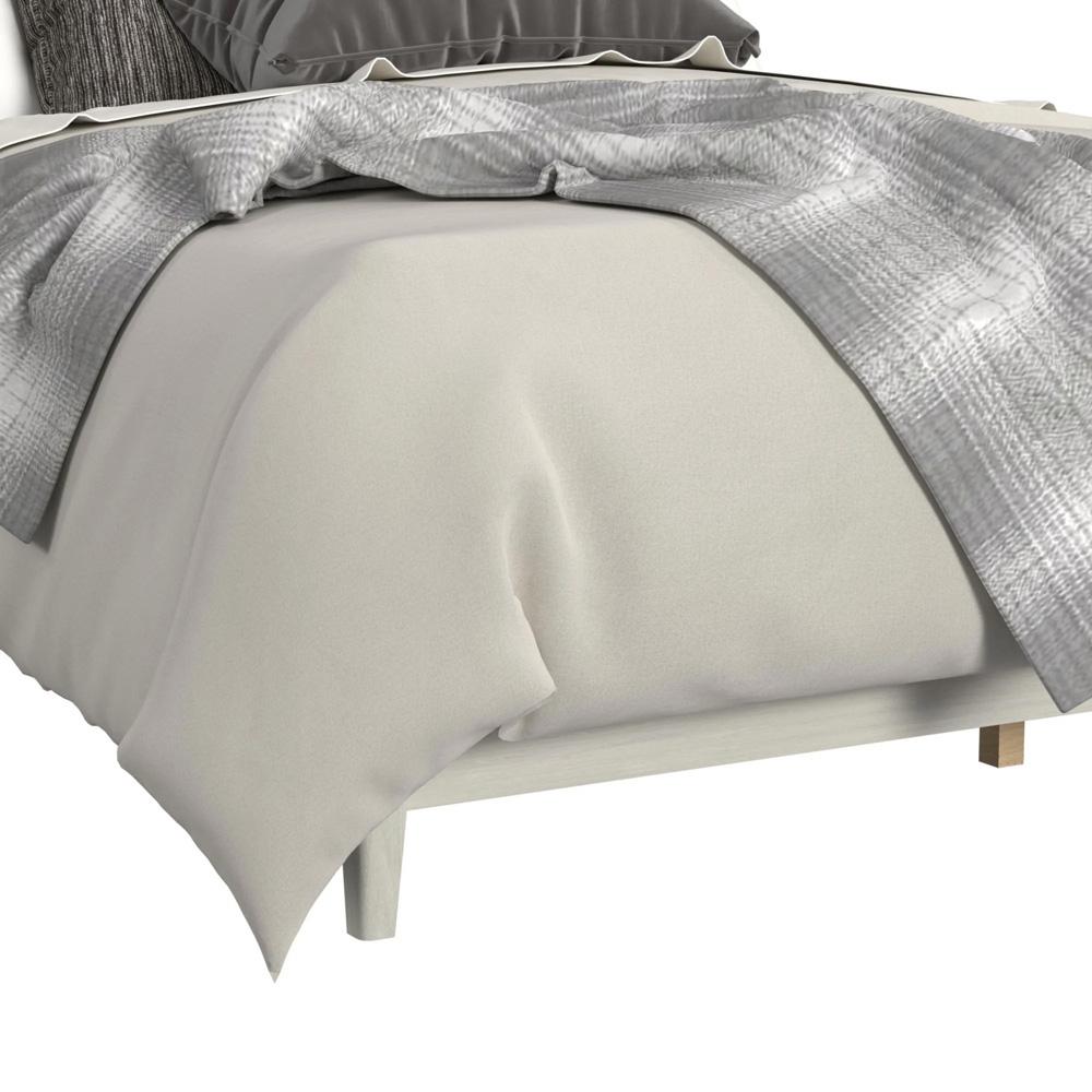 Picket House Furnishings - Clare Twin UPH Bed with Grey Fabric in Almond - B-13000-6-TUB veiw 4