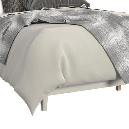 Picket House Furnishings - Clare Twin UPH Bed with Grey Fabric in Almond - B-13000-6-TUB veiw 4