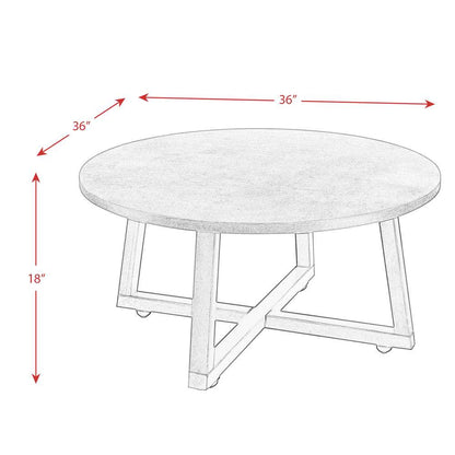 Picket House Furnishings - Coffee Table & Two End Tables Set - CID500TPK veiw 5