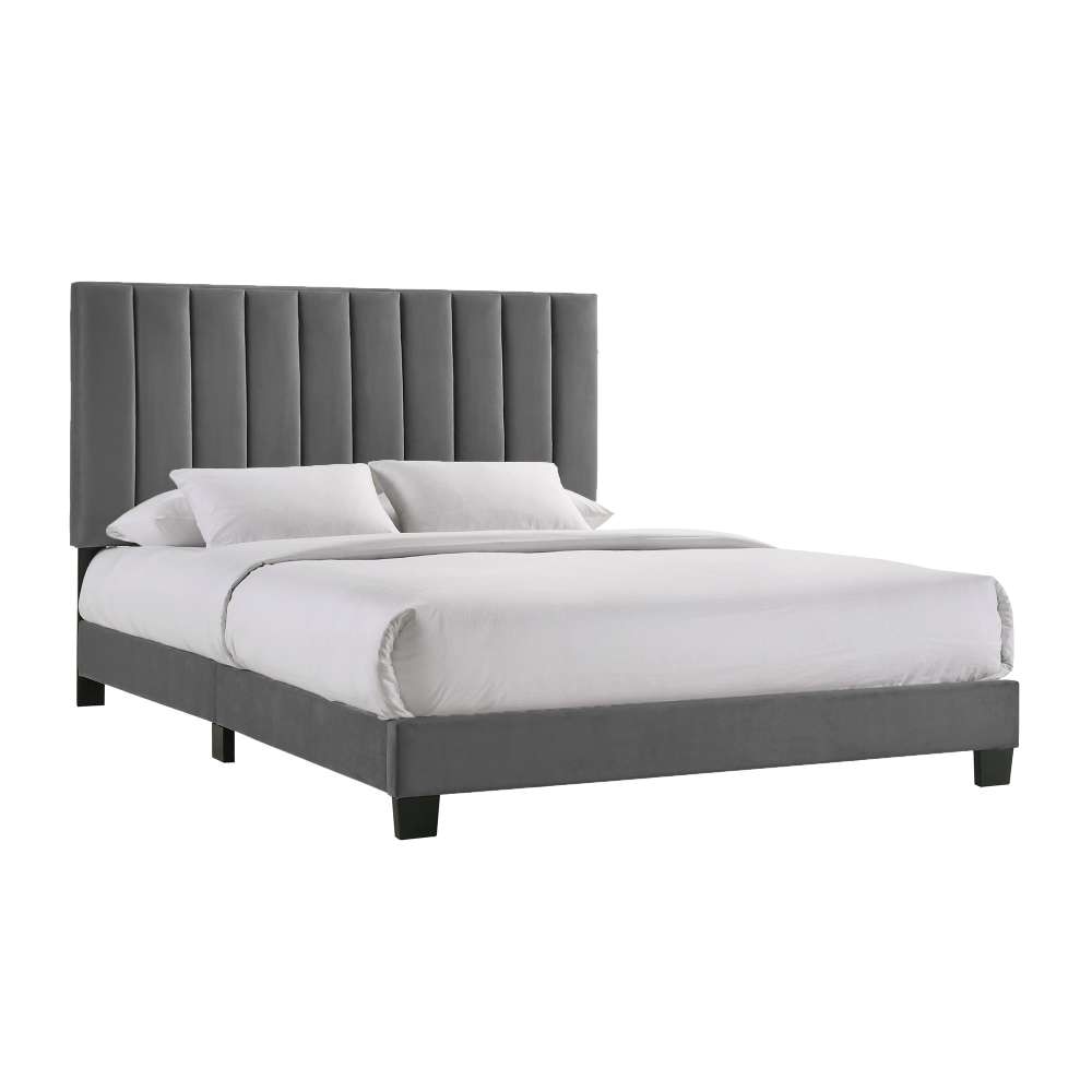 Picket House Furnishings - Colbie King Bed W/Carroll Grey w/Two End Table (3A Packing) - UCY3704KBE veiw 4