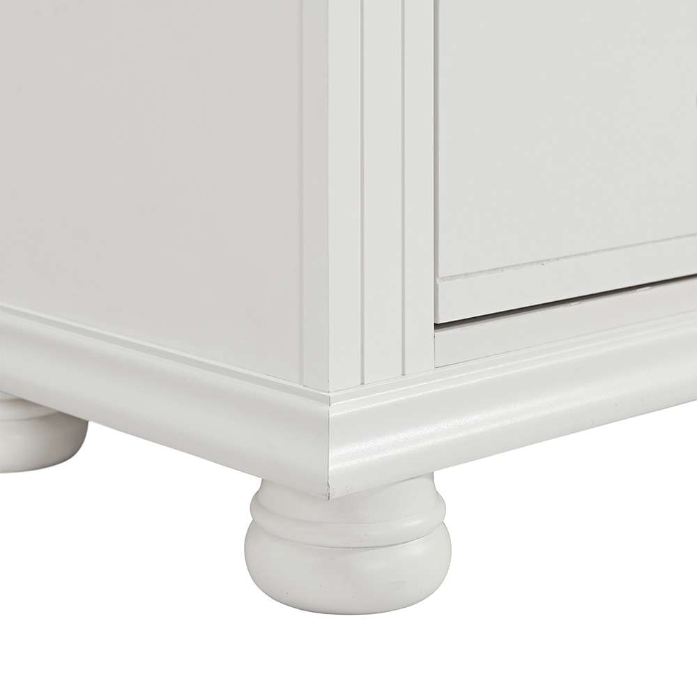 Picket House Furnishings - Conaughey Dresser and Mirror Set in White - B-9340-7-DRMR veiw 4