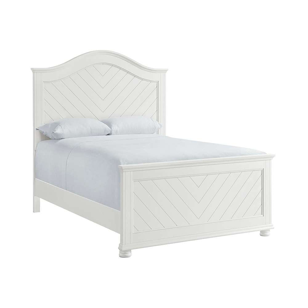 Picket House Furnishings - Conaughey Full Panel Bed in White - B-9340-7-FB veiw 1