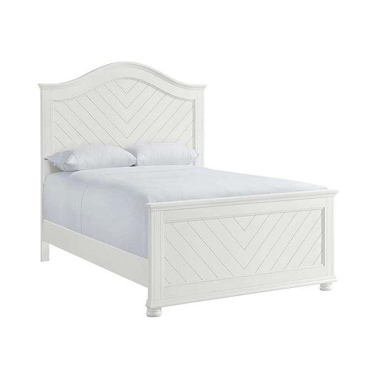 Picket House Furnishings - Conaughey Full Panel Bed in White - B-9340-7-FB veiw 1