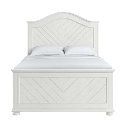 Picket House Furnishings - Conaughey Full Panel Bed in White - B-9340-7-FB veiw 3