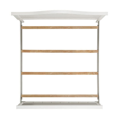 Picket House Furnishings - Conaughey King 5PC Bedroom Set in White - B-9340-7-KB-NSDRC view 9