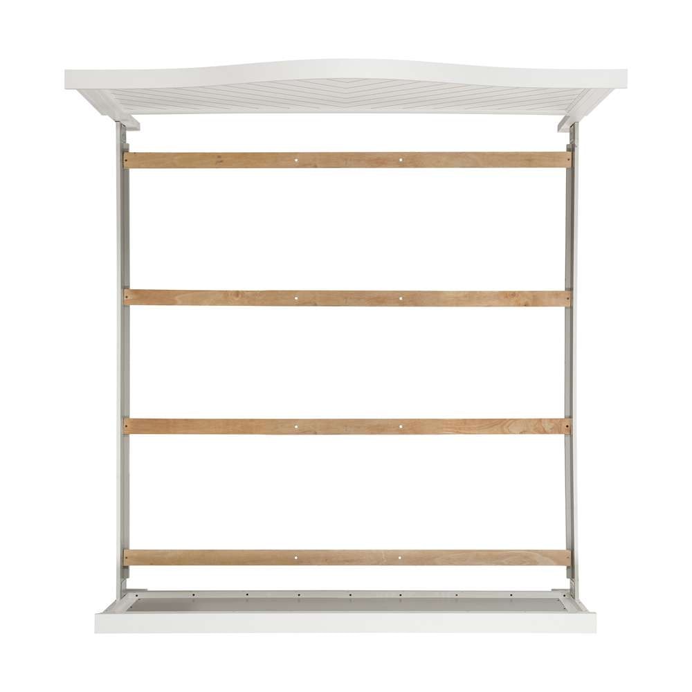 Picket House Furnishings - Conaughey King Panel Bed in White - B-9340-7-KB veiw 4