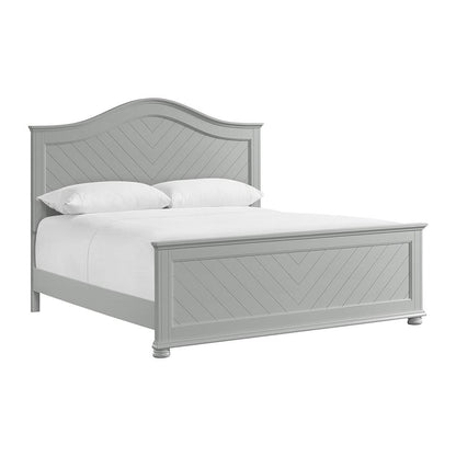 Picket House Furnishings -  Conaughey Panel 5PC Bedroom Set in Grey - B-9340-3-KB-5PC veiw 2