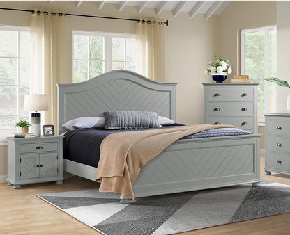 Picket House Furnishings -  Conaughey Queen Panel 3PC Bedroom Set in Grey - B-9340-3-QB-3PC veiw 5