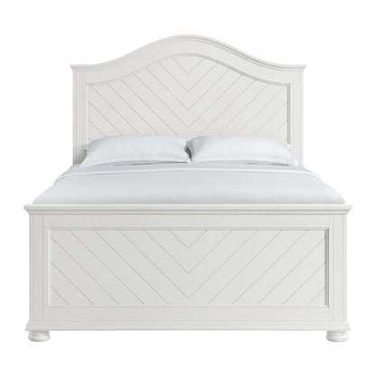 Picket House Furnishings - Conaughey Queen Panel Bed in White - B-9340-7-QB veiw 2