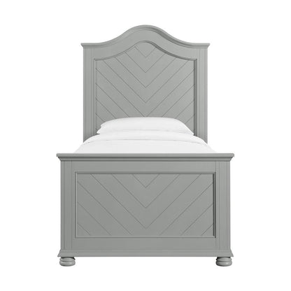 Picket House Furnishings -  Conaughey Twin Panel Bed in Grey - B-9340-3-TB veiw 2