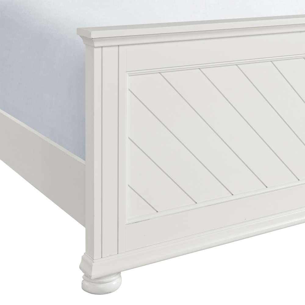 Picket House Furnishings - Conaughey Twin Panel Bed in White - B-9340-7-TB veiw 5