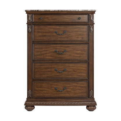 Picket House Furnishings -  Concerto Chest in Brown - B-18710-5-CH view 2