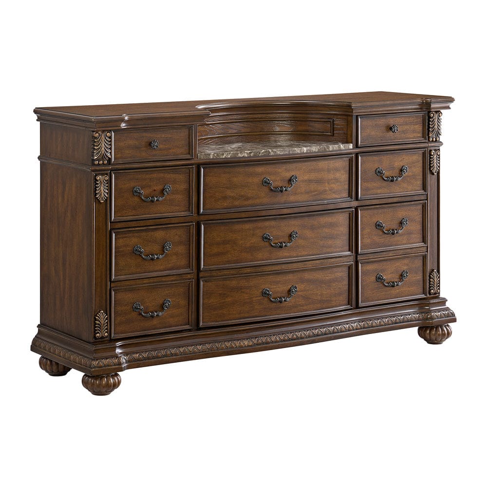 Picket House Furnishings -  Concerto Dresser in Brown - B-18710-5-DR view 1