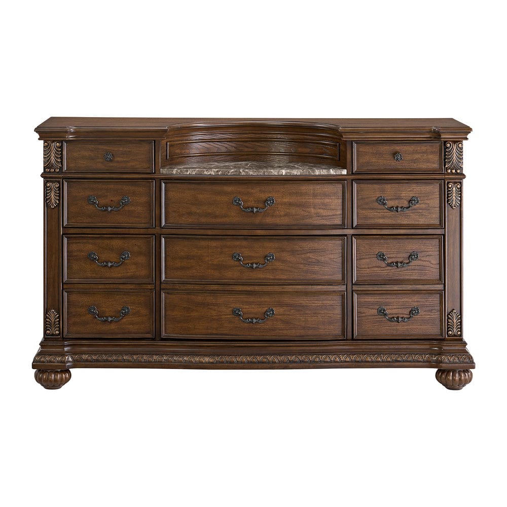 Picket House Furnishings -  Concerto Dresser in Brown - B-18710-5-DR view 2