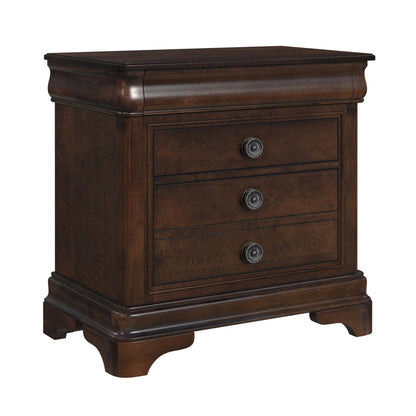 Picket House Furnishings - Conley Cherry King Sleigh 4PC Bedroom Set - CM750KSBNSCH view 2