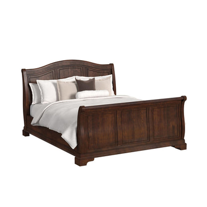 Picket House Furnishings - Conley Cherry King Sleigh 5PC Bedroom Set - CM750KSBNSDRC view 4