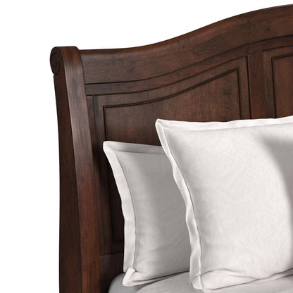 Picket House Furnishings - Conley Cherry King Sleigh 5PC Bedroom Set - CM750KSBNSDRC view 5