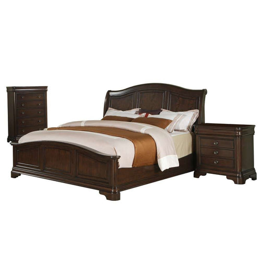 Picket House Furnishings - Conley Cherry Queen Panel 3PC Bedroom Set - CM750QB3PC veiw 1