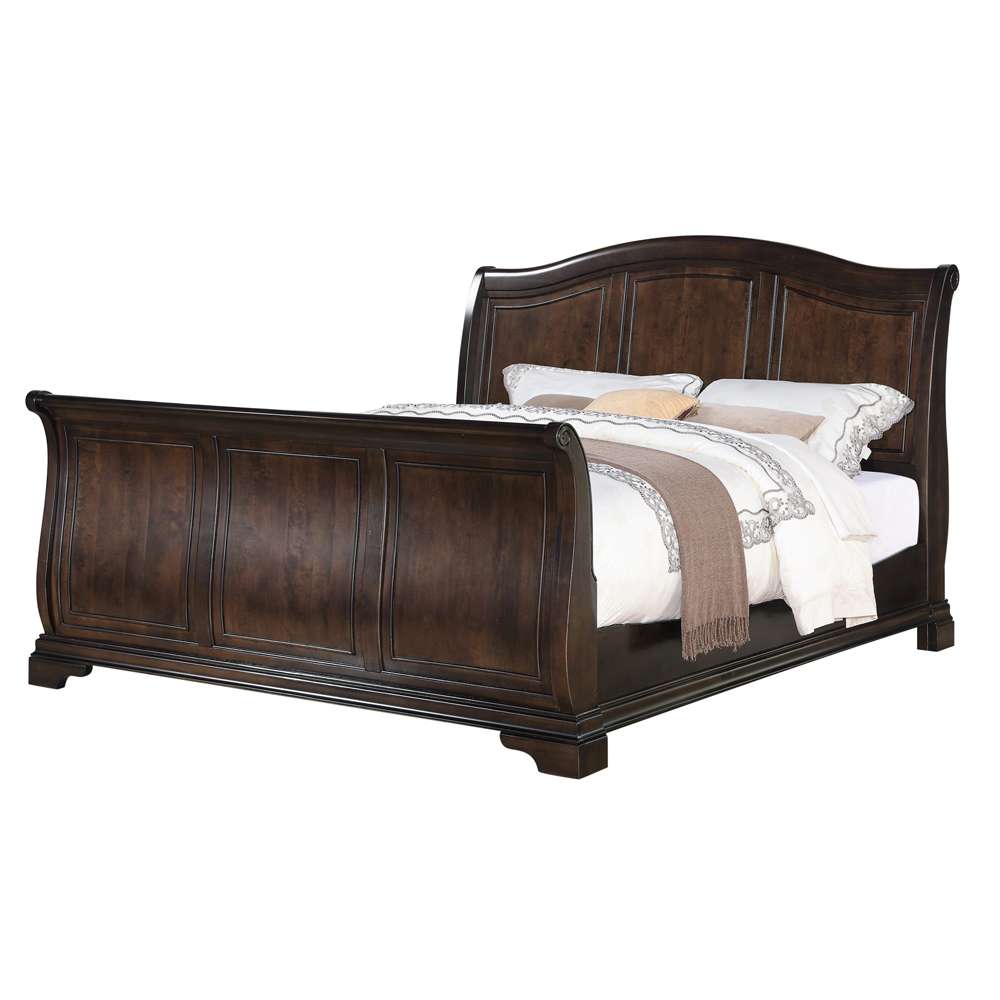 Picket House Furnishings - Conley Cherry Queen Sleigh 4PC Bedroom Set - CM750QSB4PC veiw 4