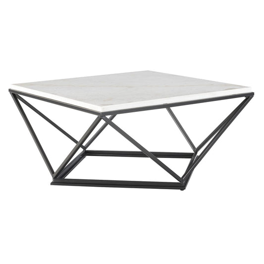 Picket House Furnishings - Conner Square Coffee Table in Black - CRK100CTE veiw 1
