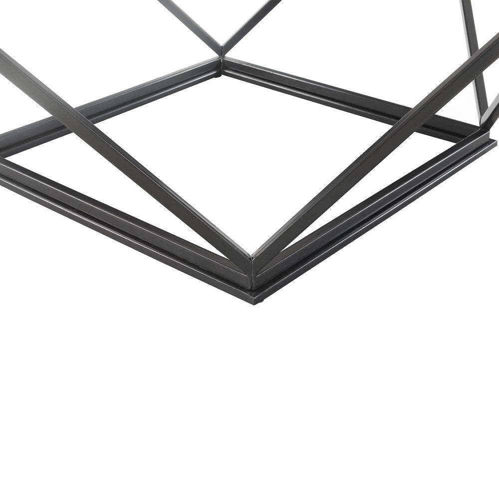 Picket House Furnishings - Conner Square Coffee Table in Black - CRK100CTE veiw 6