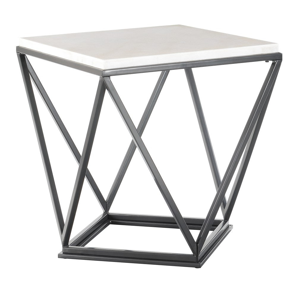 Picket House Furnishings - Conner Square End Table in Black - CRK100ETE veiw 1