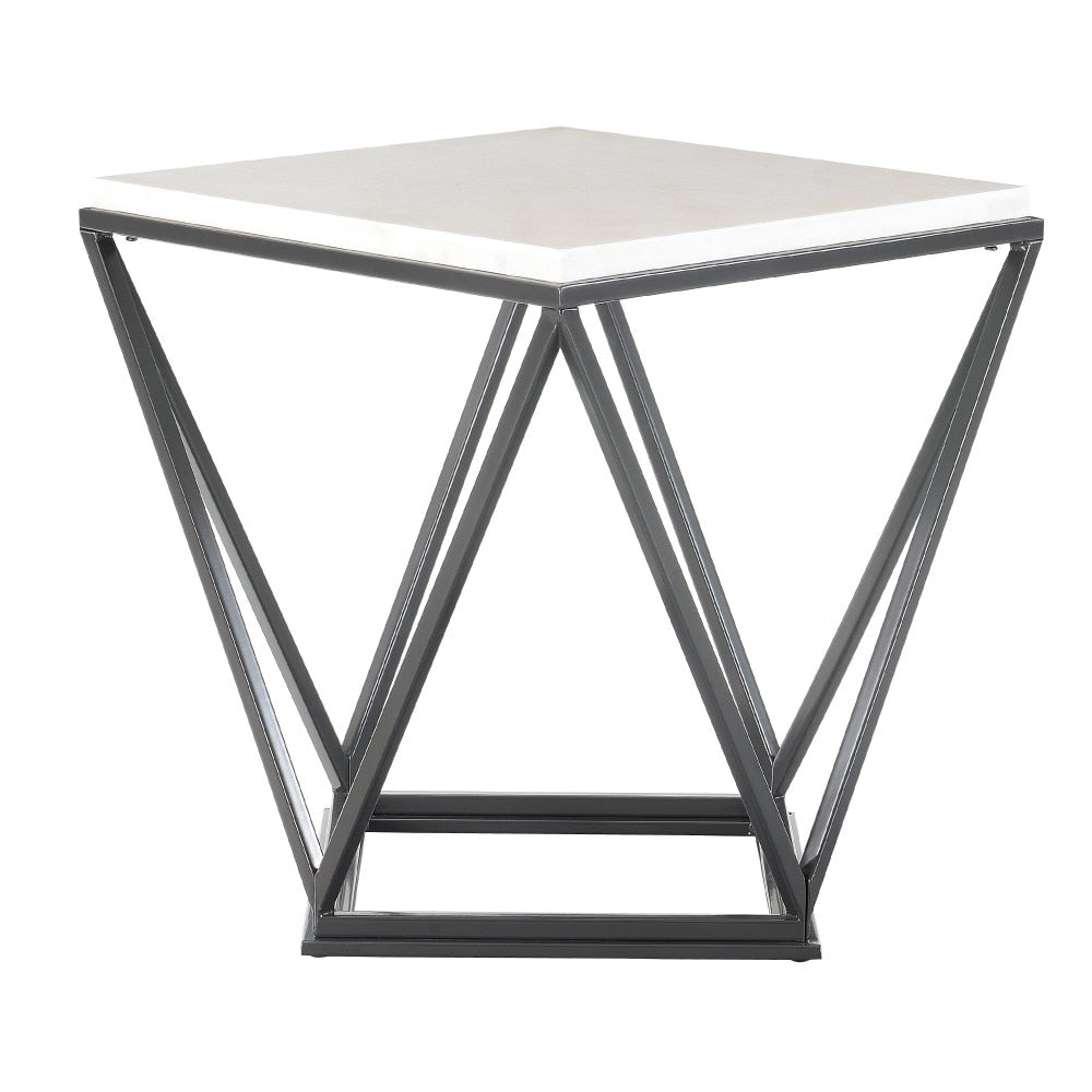 Picket House Furnishings - Conner Square End Table in Black - CRK100ETE veiw 3