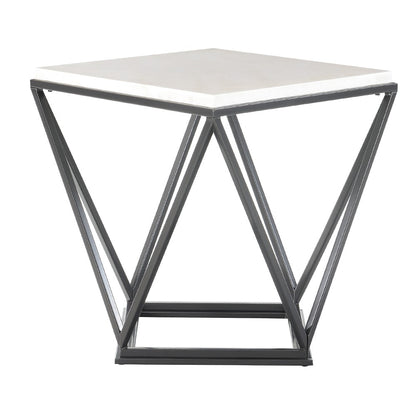 Picket House Furnishings - Conner Square End Table in Black - CRK100ETE veiw 3