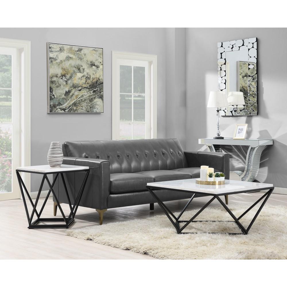 Picket House Furnishings - Conner Square End Table in Black - CRK100ETE veiw 4
