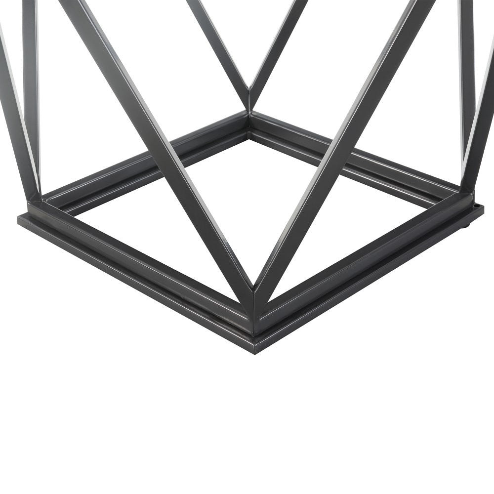 Picket House Furnishings - Conner Square End Table in Black - CRK100ETE veiw 6