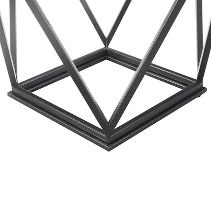 Picket House Furnishings - Conner Square End Table in Black - CRK100ETE veiw 6