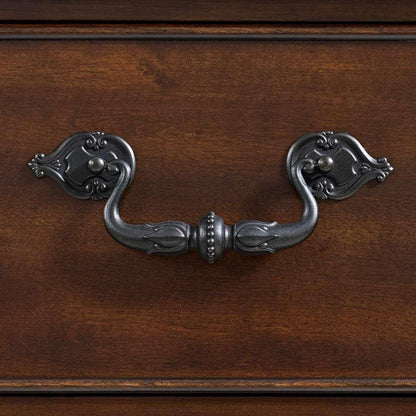 Picket House Furnishings - Coppola Dresser & Mirror Set in Cherry - B-6580-5-DRMR veiw 6