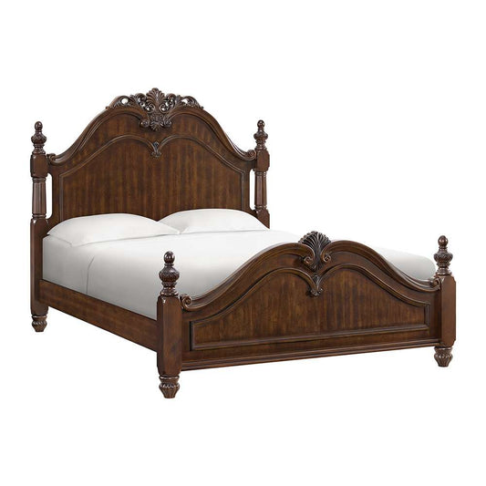 Picket House Furnishings - Coppola Queen Bed in Cherry - B-6580-5-QB veiw 1